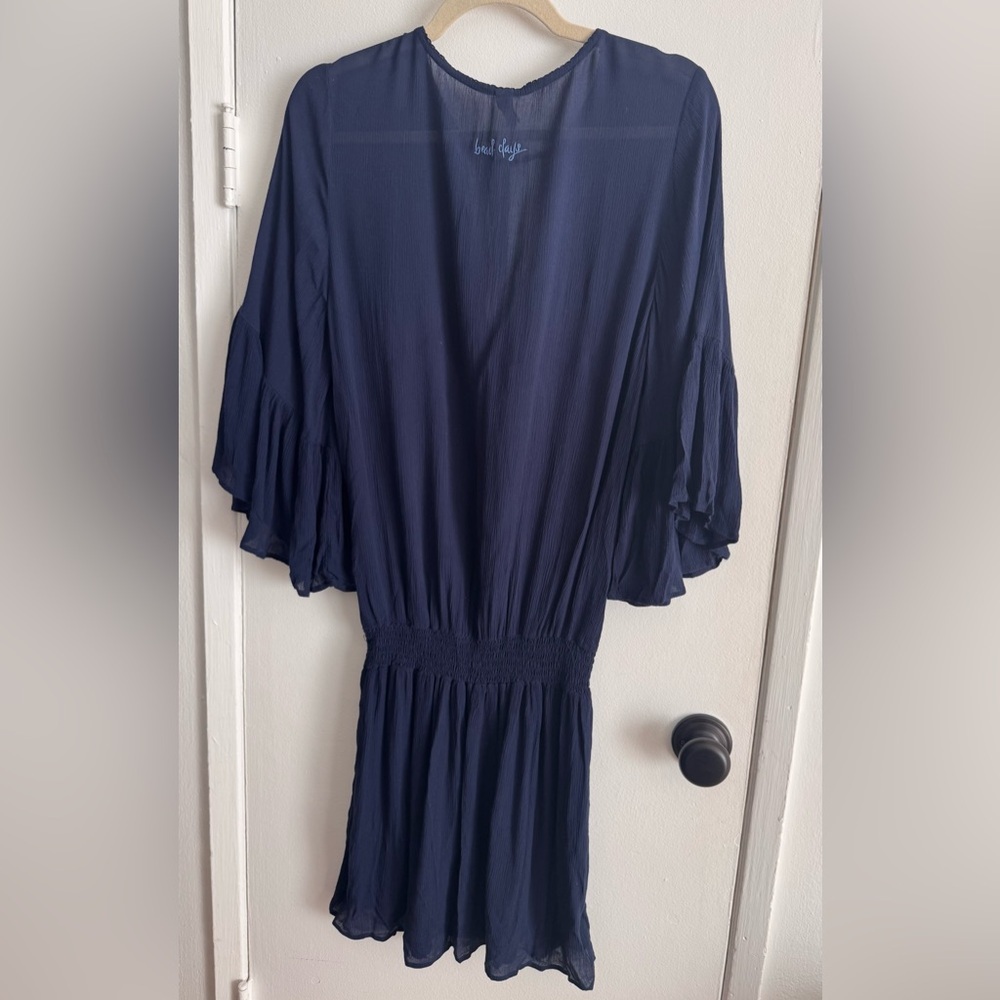 Maaji Navy Sugar Sizzle Dress Swim Coverup Size Large - Picture 3 of 10